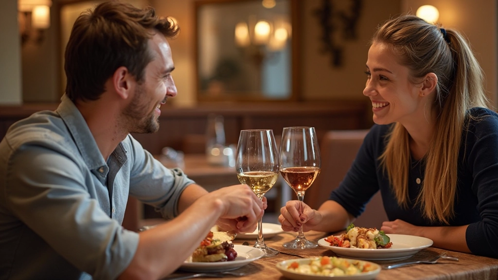 Casal viajando explorando cidade espanhola com mapa de turismo