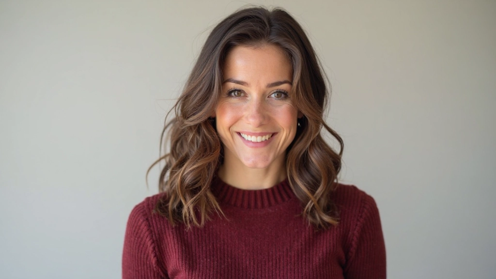 Retrato profissional de mulher portuguesa que dominou espanhol conversacional